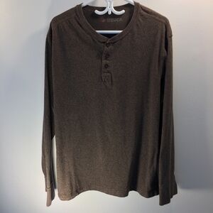 Nevada Long Sleeve Henley Style Shirt 2XL
